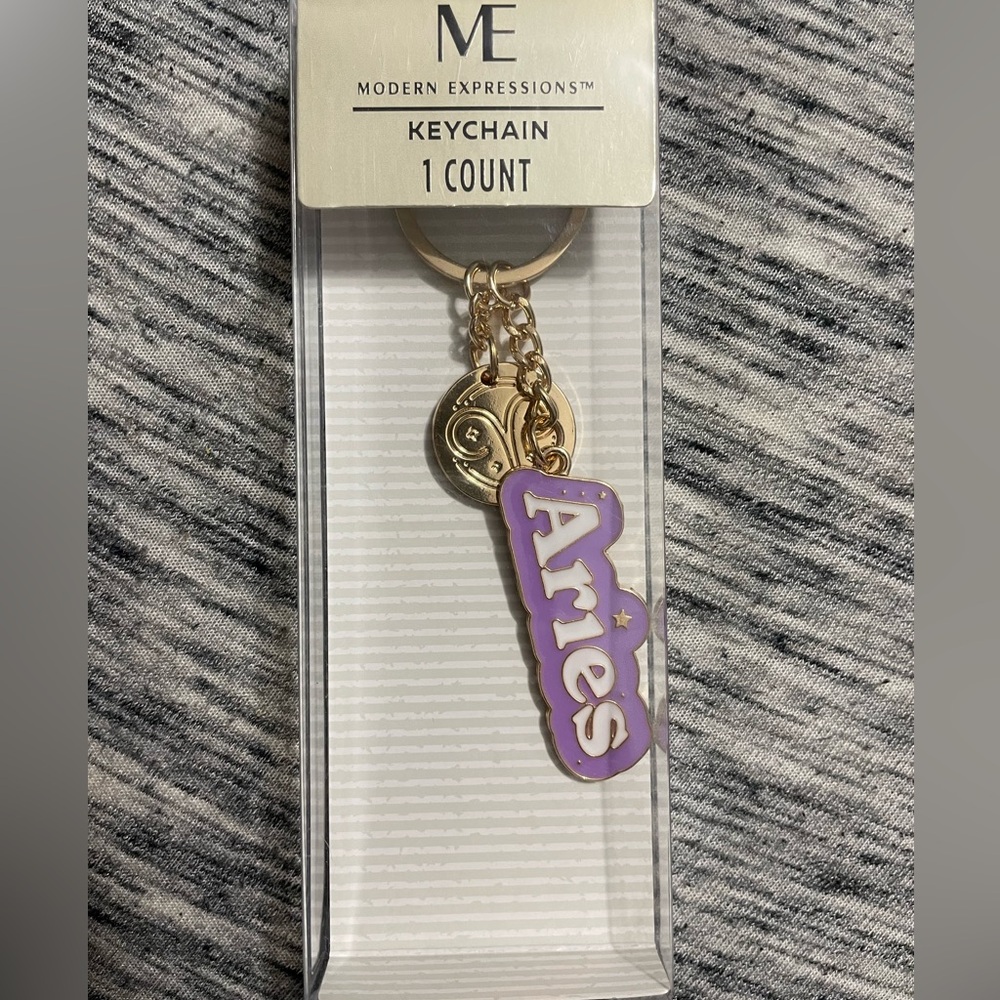 Aries ♈️ key chain